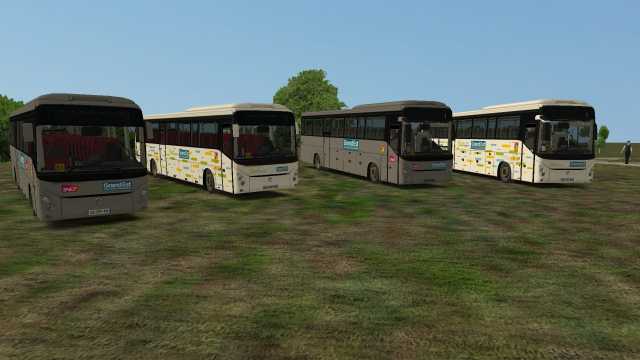 Irisbus Evadys Pack - Fluo GrandEst (semi-fitif)