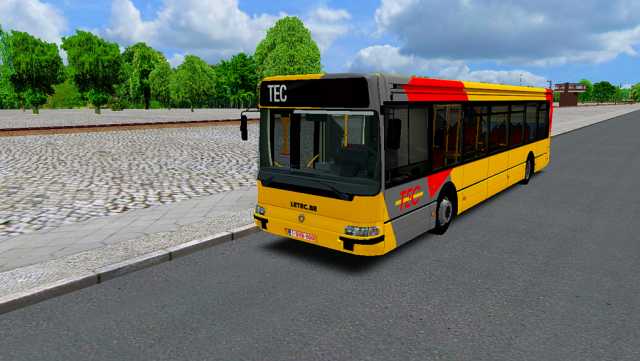 Livrée TEC + STAWIN pour l'Irisbus Agora S E3