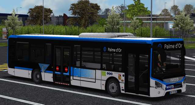 Livrée Palme d'Or sur le Iveco Bus Urbanway Tector