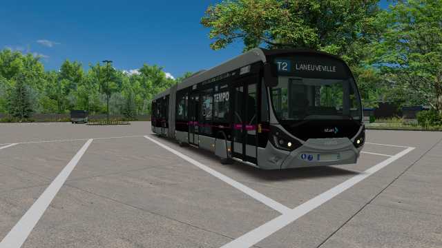 IVECO Créalis 18M CNG - Repaint Stan Nancy Fictif