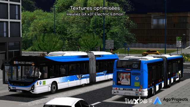 Textures optimisées - Heuliez Bus GX x37 Electric Edition