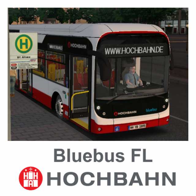 Hochbahn Repaint for the Bluebus FL